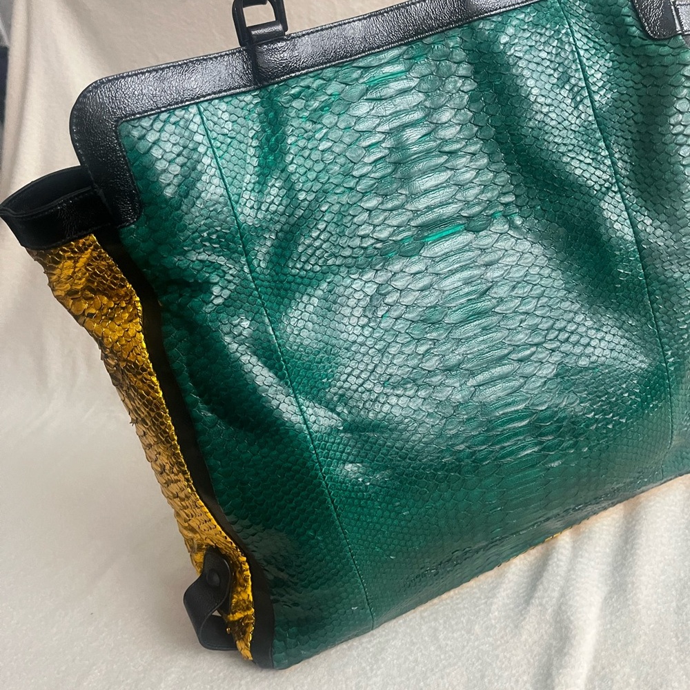 Dax Gabler Python Shoulder Bag - image 4